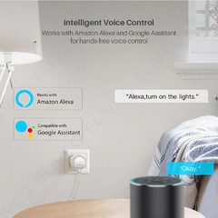 Tomada Inteligente Wifi Smart 16a App Alexa Google Home