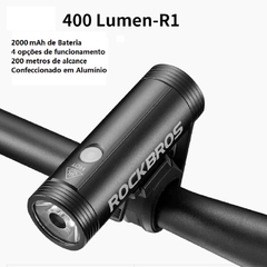 Farol Dianteiro Rockbros 400 Lumens na internet