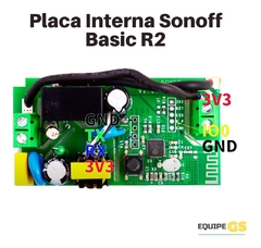 Interruptor Sonoff® Basic R2 Wifi Automação Residencial - MC IMPORTS