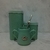 Set de mate cuadrado dije corazon x4 - comprar online