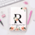 Agenda Alfabeto Floral