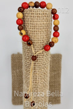 Pulseira de Shambala de Semente de Açaí - Cód 083.010 na internet