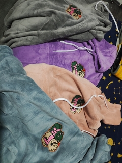 sudadera con bordado BKDK - OrenJuiceArt