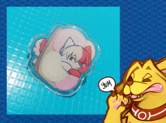 HERO COOKIES - PIN de RESINA - 3cm - OrenJuiceArt
