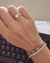 Pulseira Riviera com Brilhantes - Hipoalergênico - 2 vezes mais ouro - loja online