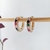 Brinco de Argola com Zircônias Coloridas na internet