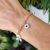 Pulseira de Prata Olho Grego - Hipoalergênico - 2 vezes mais ouro - comprar online