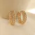 Argola ouro 18k