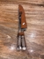 CUCHILLO + TENEDOR + CHAIRA + FUNDA DE CUERO GRANDE ID 326 - comprar online