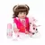 Boneca Bebê Reborn Menina 48cm Corpo de Silicone - loja online