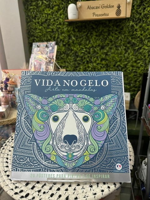 Livro Colorir Vida no Gelo - comprar online