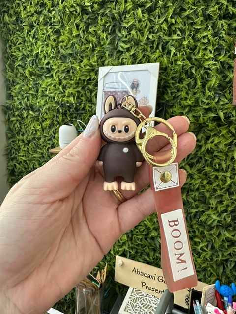 Chaveiro Fofo Labubu Marrom - comprar online