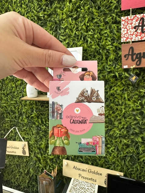 Caixa Adesivos (Amor por Livros) - comprar online
