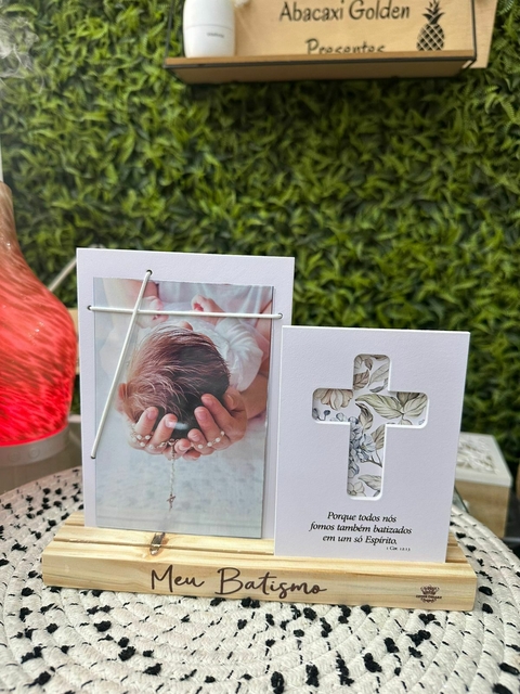 Porta Retrato Meu Batismo - comprar online