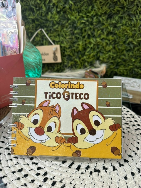 Livro Colorir Tico e Teco - comprar online