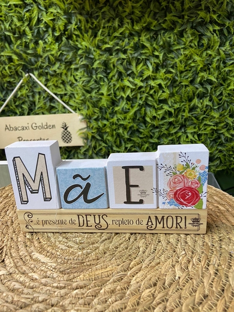 Placa Mae - presente de Deus