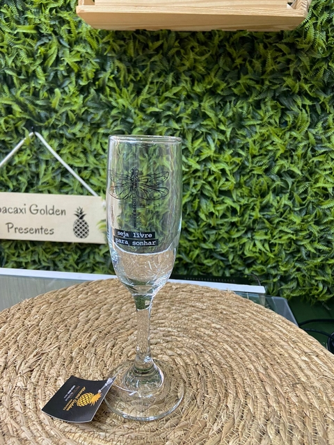 Taça Champanhe Libelula