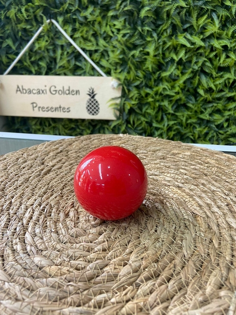 Enfeite Bola Vermelha