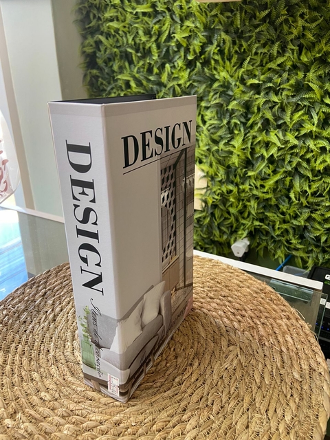 Livro Fake Design Itens de Decoração