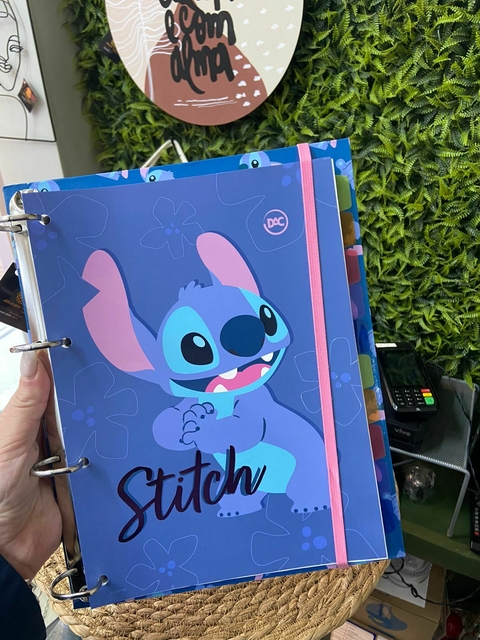 Fichario Stitch (Caderno)