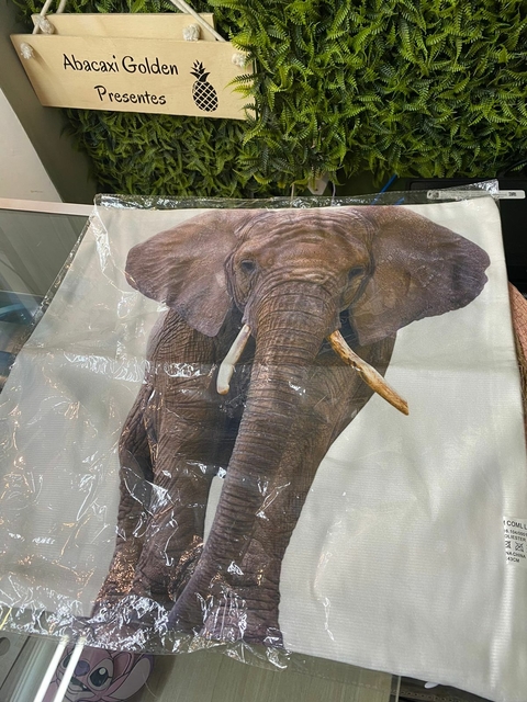 Capa Almofada Elefante