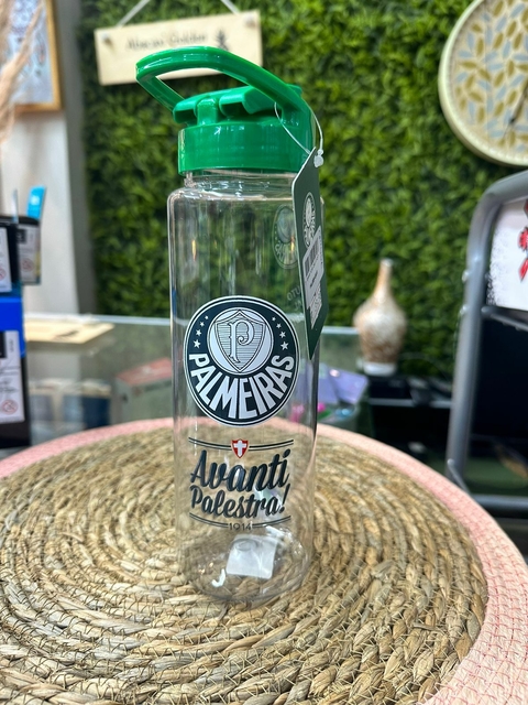 Garrafa Palmeiras Transparente