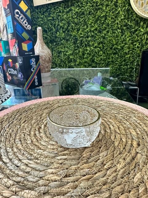 Castiçal Fio de Ouro