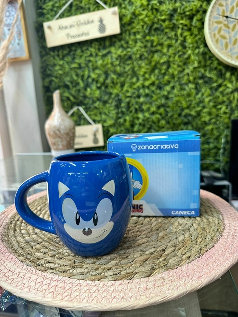 Caneca Sonic Azul