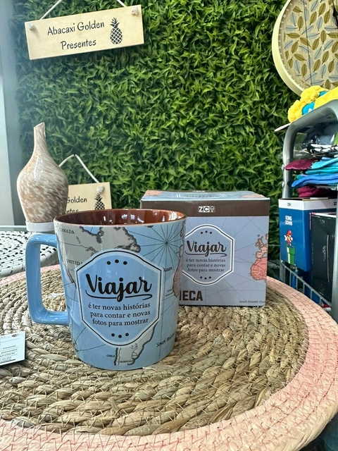 Caneca Viajar