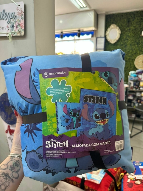 Kit Almofada com Manta Stitch