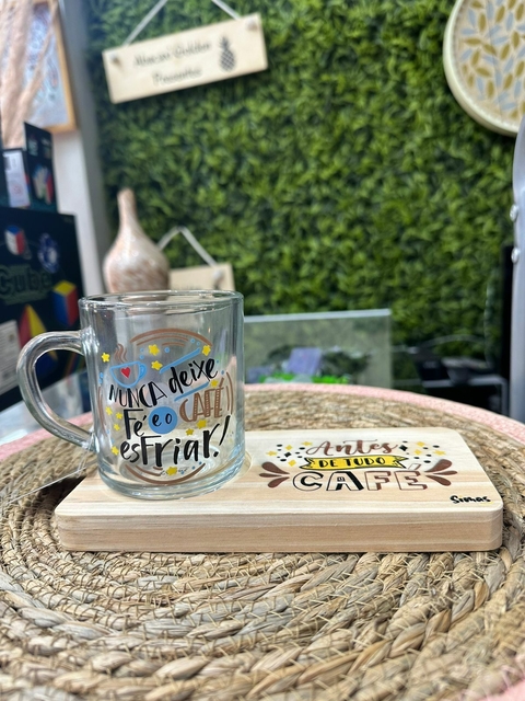 Caneca Bandeja Nunca Deixe