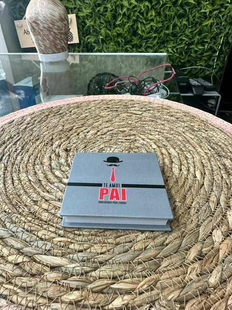 Mini Bloco Te Amo Pai