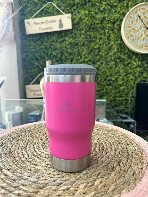 Copo/Suporte Long Neck Rosa