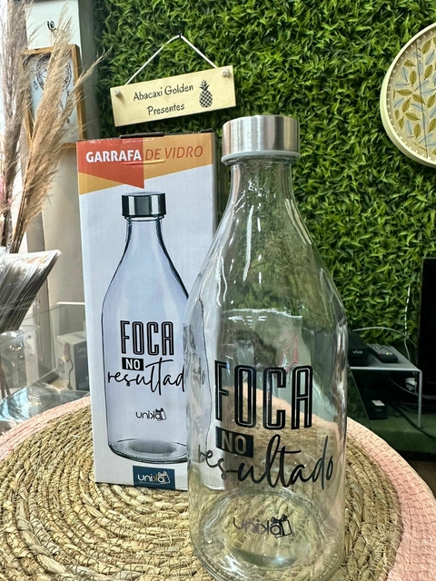 Garrafa Vidro Foca no Resultado