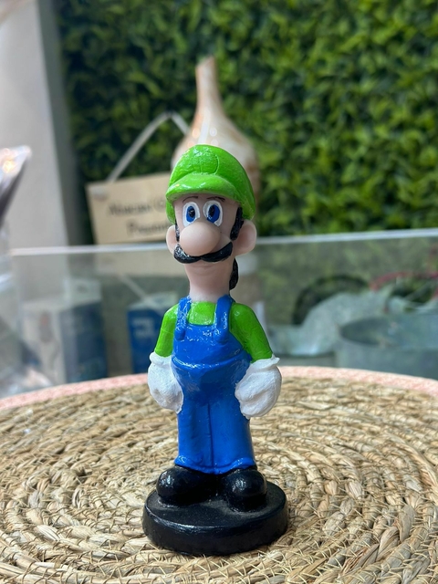 Estatueta Luigi (Mário)