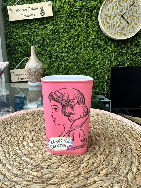 Porta Caneta Branca de Neve