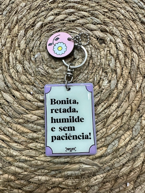 Chaveiro Bonita