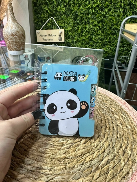 Caderninho Panda
