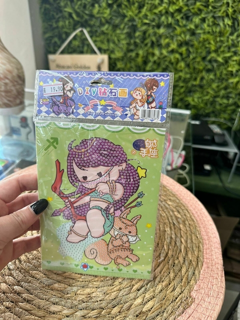 Pintura Diamante Verde