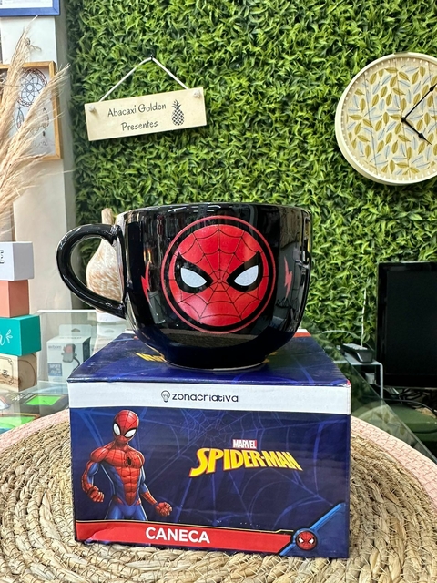 Caneca Sopa Homem-Aranha 500ml