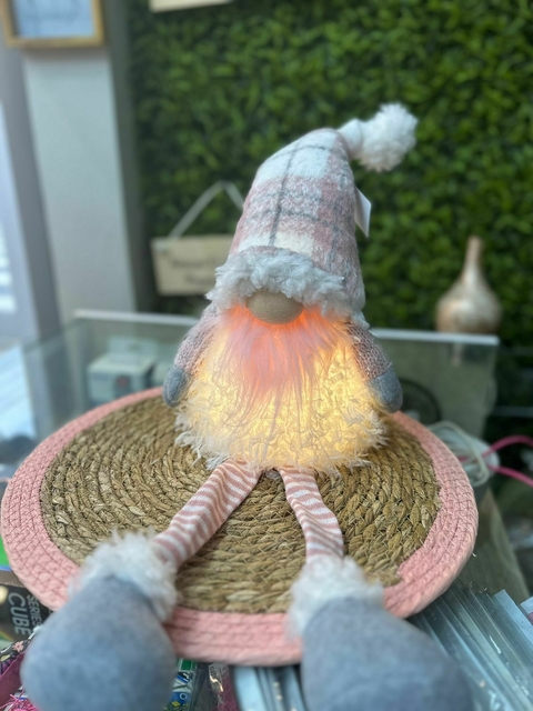 Papai Noel Rosa/Cinza Pernas