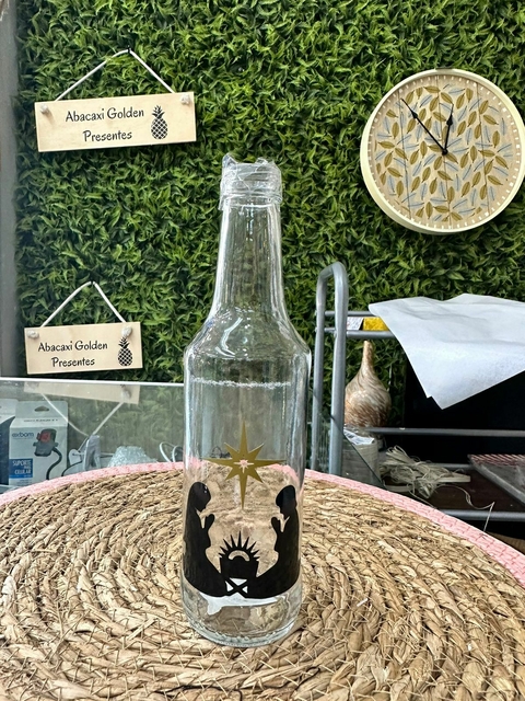 Garrafa Decorativa Natal