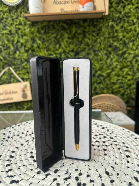 Caneta Estojo Preto - comprar online