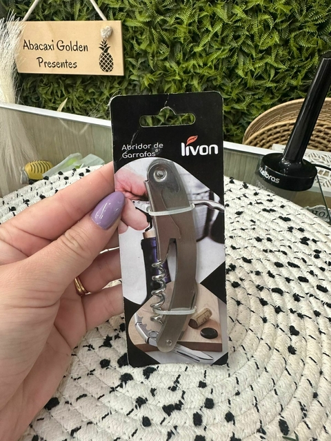 Abridor Vinho Livon - comprar online