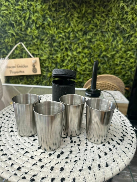 Kit copos 4 inox - comprar online