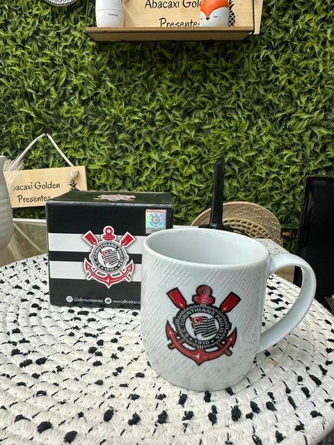 Caneca Porcelana Corinthians - comprar online