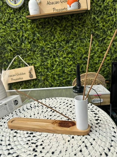 Incensário Branco - comprar online