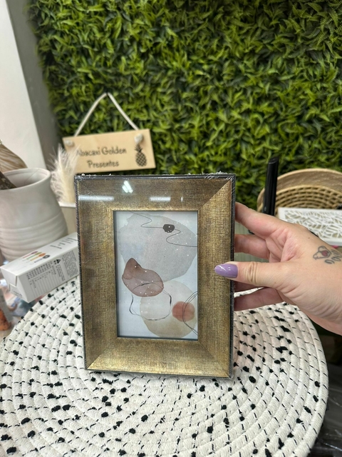 Porta Retrato Ouro Velho - comprar online