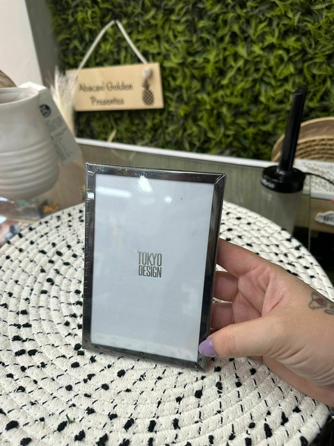 Porta Retrato Preto Metal - comprar online