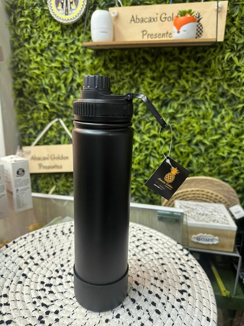 Garrafa Térmica Preta - comprar online